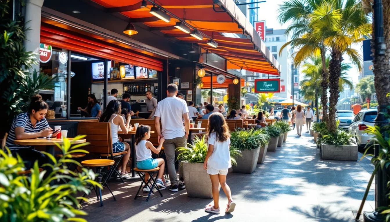 Restaurant background